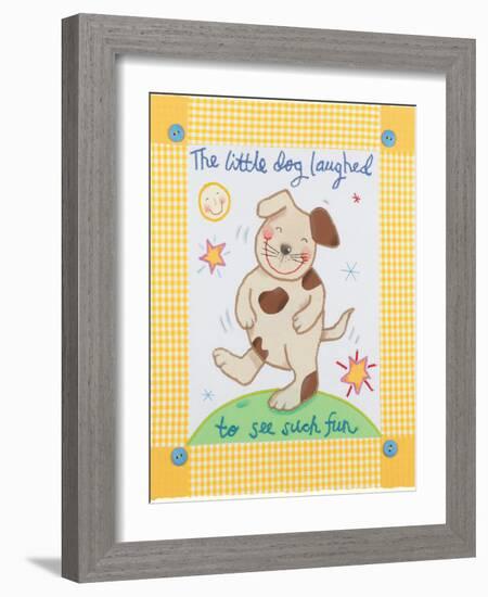 The Little Dog Laughed-Sophie Harding-Framed Art Print