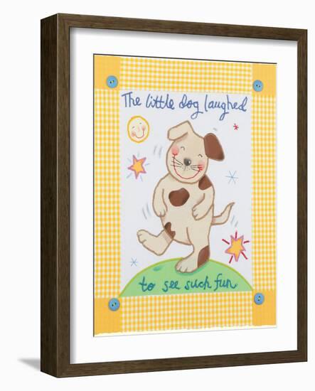 The Little Dog Laughed-Sophie Harding-Framed Art Print