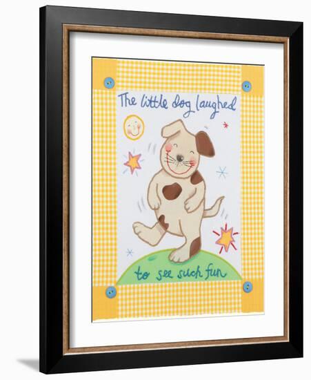 The Little Dog Laughed-Sophie Harding-Framed Art Print