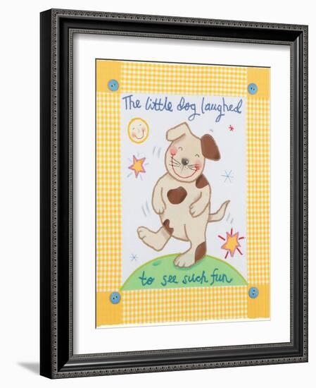 The Little Dog Laughed-Sophie Harding-Framed Art Print