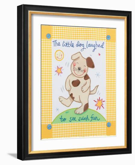 The Little Dog Laughed-Sophie Harding-Framed Art Print