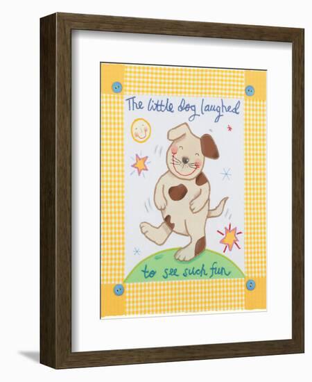 The Little Dog Laughed-Sophie Harding-Framed Art Print