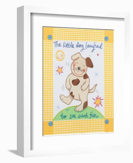 The Little Dog Laughed-Sophie Harding-Framed Art Print