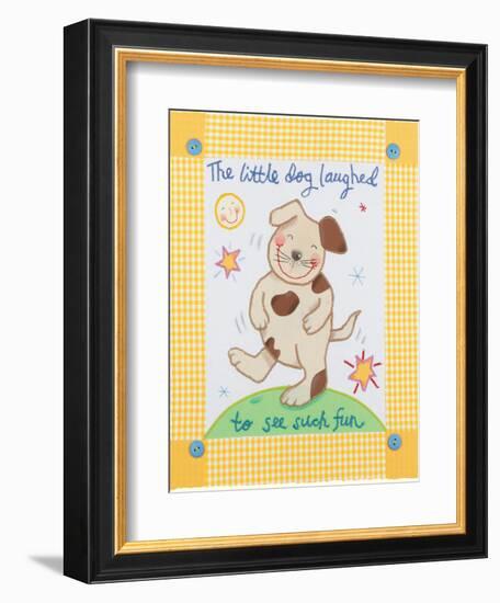 The Little Dog Laughed-Sophie Harding-Framed Art Print