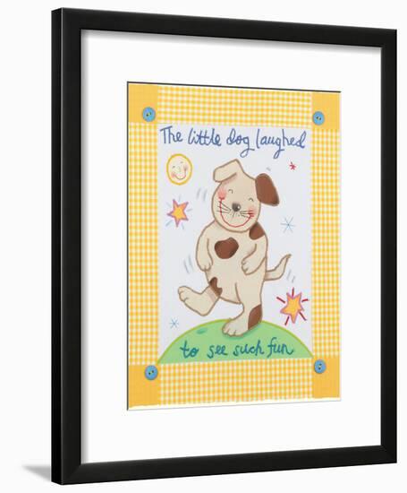 The Little Dog Laughed-Sophie Harding-Framed Premium Giclee Print