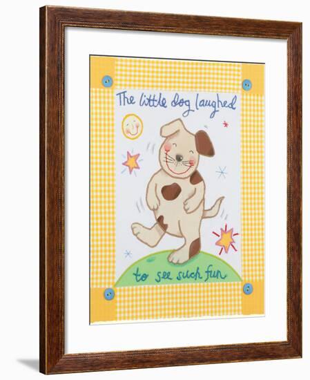 The Little Dog Laughed-Sophie Harding-Framed Premium Giclee Print