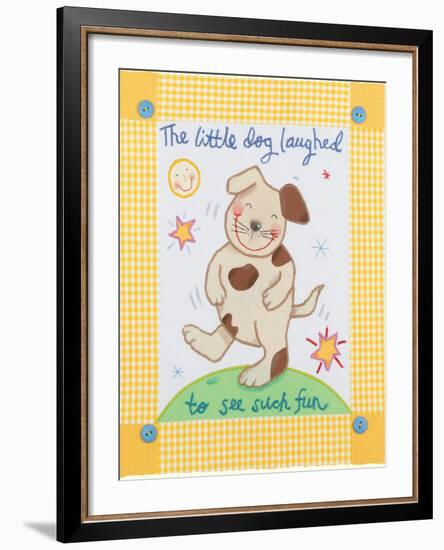 The Little Dog Laughed-Sophie Harding-Framed Premium Giclee Print