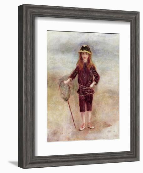 The Little Fisherwoman (Marthe Berard) 1879-Pierre-Auguste Renoir-Framed Giclee Print