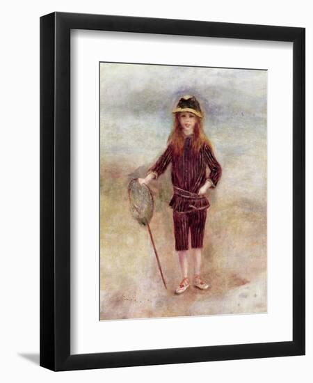 The Little Fisherwoman (Marthe Berard) 1879-Pierre-Auguste Renoir-Framed Giclee Print