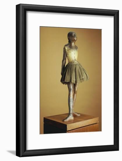 The Little Fourteen Year Old Dancer, Cast 1921-Edgar Degas-Framed Giclee Print