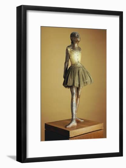 The Little Fourteen Year Old Dancer, Cast 1921-Edgar Degas-Framed Giclee Print