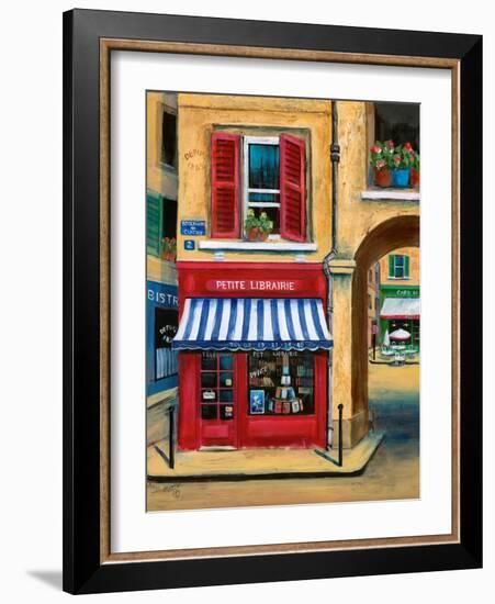 The Little French Book Store-Marilyn Dunlap-Framed Art Print