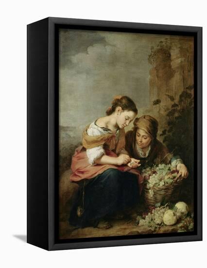 The Little Fruit-Seller, 1670-75-Bartolome Esteban Murillo-Framed Premier Image Canvas