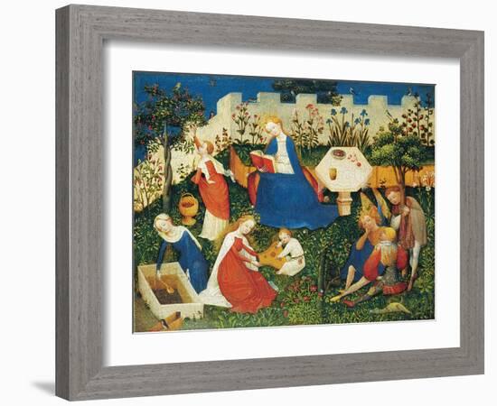 The Little Garden of Paradise-null-Framed Giclee Print