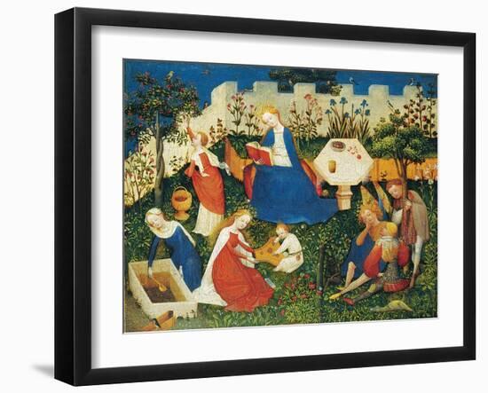 The Little Garden of Paradise-null-Framed Giclee Print