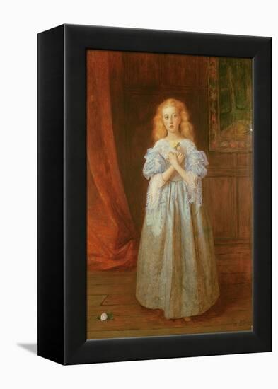The Little Girl Who Sat for Van Dyck, 1868-James Archer-Framed Premier Image Canvas