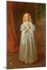 The Little Girl Who Sat for Van Dyck, 1868-James Archer-Mounted Giclee Print