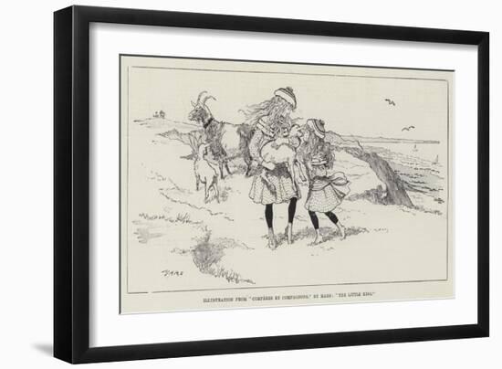 The Little Kiss-null-Framed Giclee Print