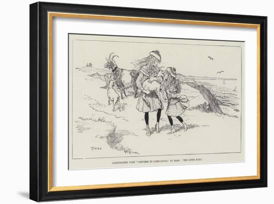 The Little Kiss-null-Framed Giclee Print