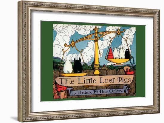 The Little Lost Pigs-Luxor Price-Framed Art Print