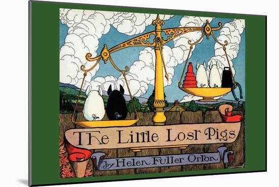 The Little Lost Pigs-Luxor Price-Mounted Art Print