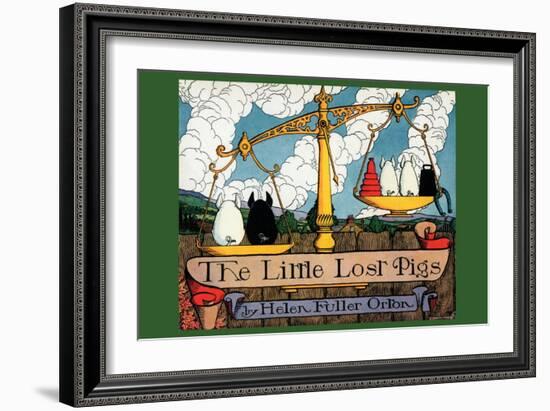 The Little Lost Pigs-Luxor Price-Framed Art Print