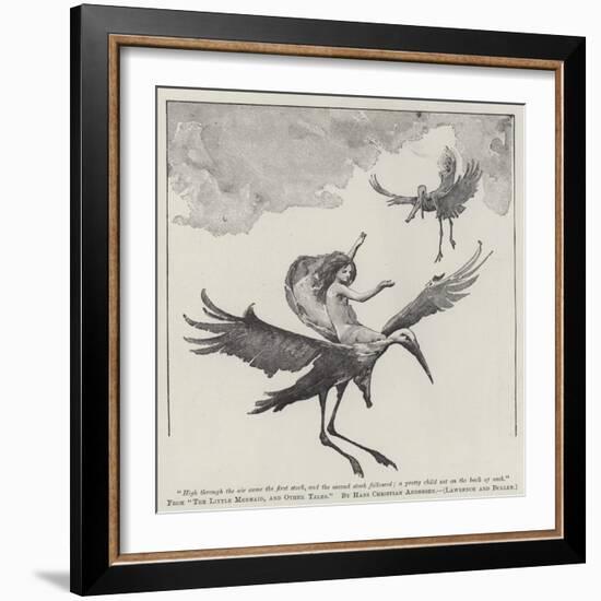 The Little Mermaid, and Other Tales, by Hans Christian Andersen-null-Framed Giclee Print