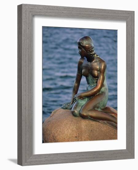 The Little Mermaid, Copenhagen, Denmark-Gavin Hellier-Framed Photographic Print