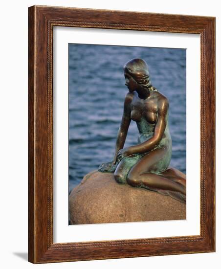 The Little Mermaid, Copenhagen, Denmark-Gavin Hellier-Framed Photographic Print