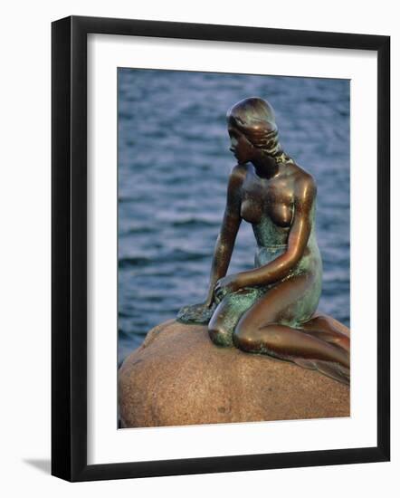 The Little Mermaid, Copenhagen, Denmark-Gavin Hellier-Framed Photographic Print