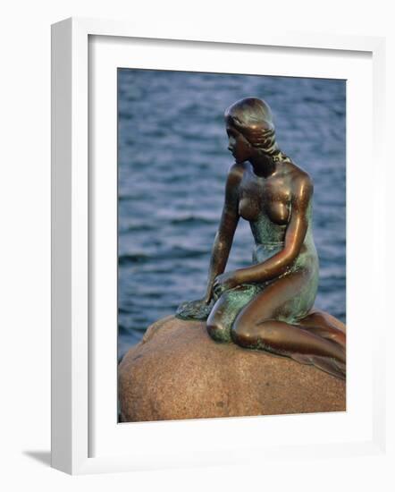 The Little Mermaid, Copenhagen, Denmark-Gavin Hellier-Framed Photographic Print