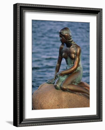 The Little Mermaid, Copenhagen, Denmark-Gavin Hellier-Framed Photographic Print