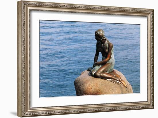 The Little Mermaid, Copenhagen, Denmark-Edward Ladell-Framed Giclee Print