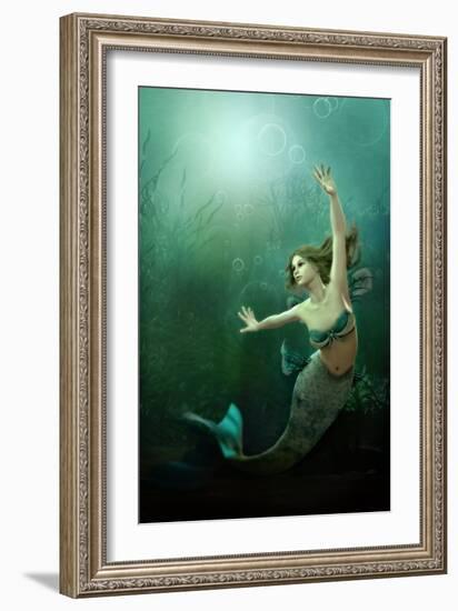 The Little Mermaid-Atelier Sommerland-Framed Art Print