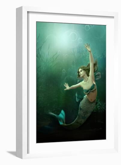 The Little Mermaid-Atelier Sommerland-Framed Art Print