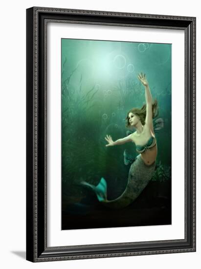 The Little Mermaid-Atelier Sommerland-Framed Art Print