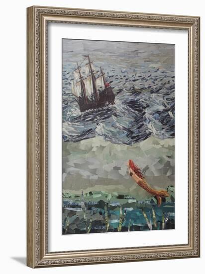 The Little Mermaid-Kirstie Adamson-Framed Giclee Print