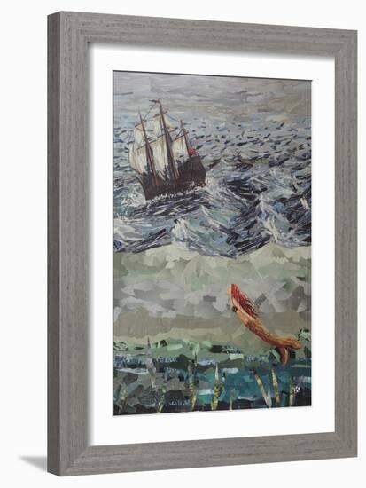 The Little Mermaid-Kirstie Adamson-Framed Giclee Print