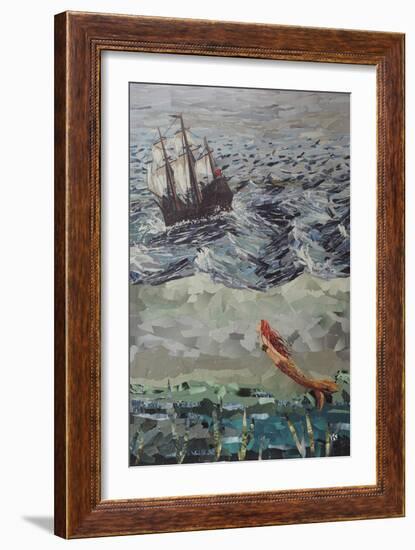 The Little Mermaid-Kirstie Adamson-Framed Giclee Print