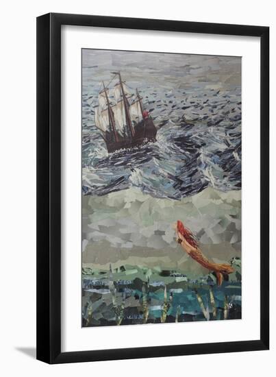 The Little Mermaid-Kirstie Adamson-Framed Giclee Print