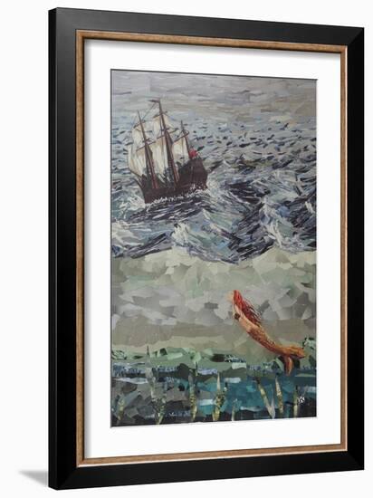 The Little Mermaid-Kirstie Adamson-Framed Giclee Print