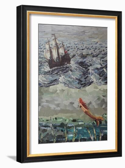 The Little Mermaid-Kirstie Adamson-Framed Giclee Print