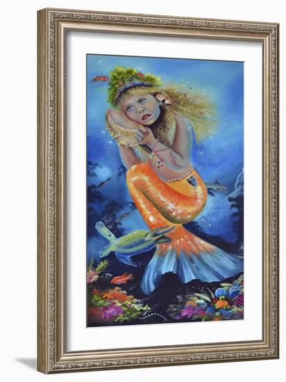 The Little Mermaid-Sue Clyne-Framed Giclee Print
