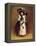 The little model' by Kate Greenaway-Kate Greenaway-Framed Premier Image Canvas