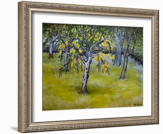 The Little Pear Tree, 2005-Joan Thewsey-Framed Giclee Print