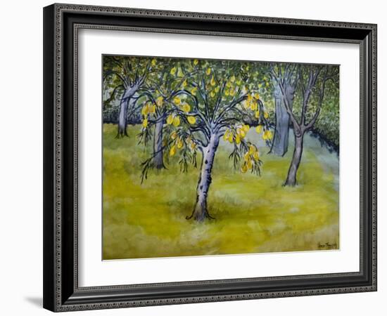 The Little Pear Tree, 2005-Joan Thewsey-Framed Giclee Print