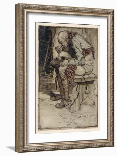 The Little Peasant-Arthur Rackham-Framed Art Print