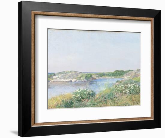 The Little Pond, Appledore, 1890-Childe Hassam-Framed Giclee Print