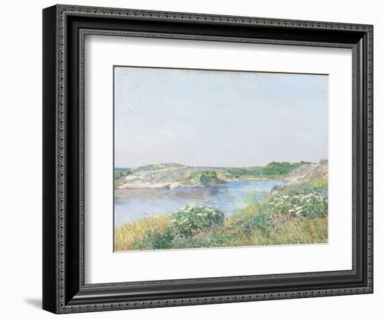 The Little Pond, Appledore, 1890-Childe Hassam-Framed Giclee Print