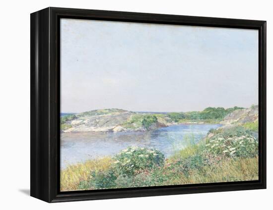 The Little Pond, Appledore, 1890-Childe Hassam-Framed Premier Image Canvas